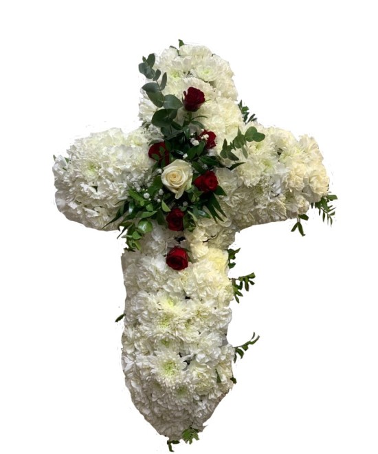 Cruz de agua fúnebre en Miajadas