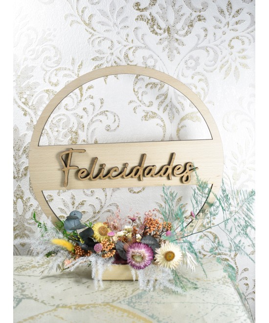 Aro preservado “Felicidades” en Miajadas