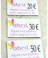 Vales regalo de 20€, 30€ y 50€ | Regalos originales y flexibles