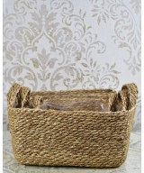 Set cestos mimbre