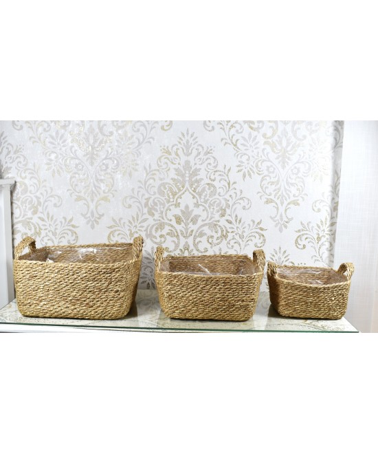 Set cestos mimbre